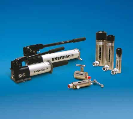 Hoses Enerpac offers a complete line of high quality hydraulic hoses. To ensure the integrity of your system, specify only Enerpac hydraulic hoses.