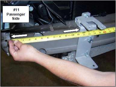 The bumper insulator must be notched (top and