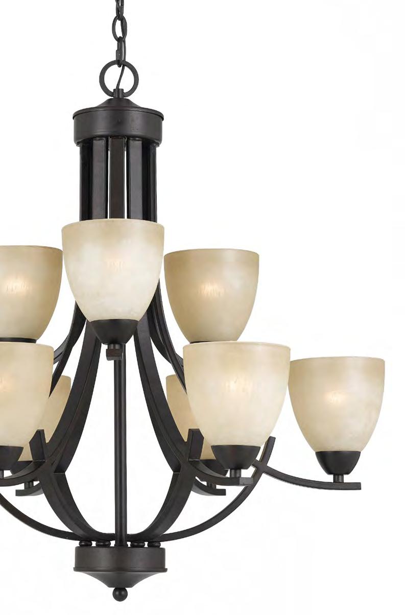 95 ~ 21C Aged Iron w/ Soft White Candle Covers 22 h x 22.5 w 5 Lights @ 60w 1P-5488-5-55 $129.