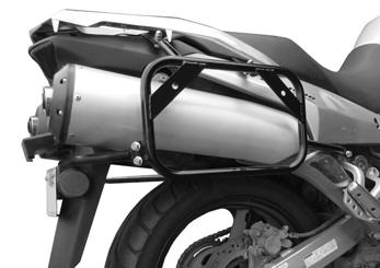 welds make sure the mounts can handle the rigors of Adventure Touring Thick, black-matte powder-coating looks as good as it is tough High-quality, cad-plated hardware, including flange-style bolt