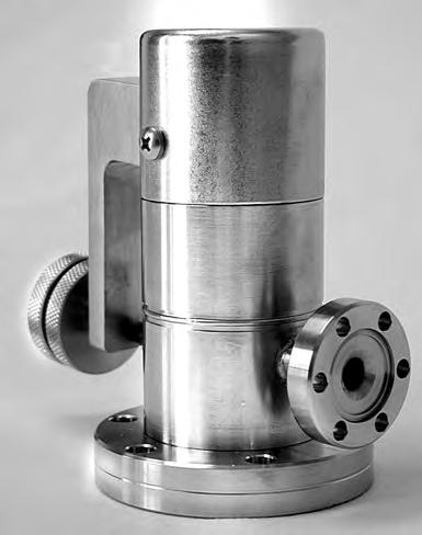 3SETION 3.9 Isolation Valves ellowless Poppet Valves & Leak Valves Pneumatic ellowless ngle Valves Right angle bellowless poppet valves are now available in sizes from 3 /8 thru 1 1 /2 inches.