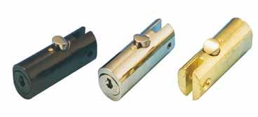 -3 Push ocks 68930 Push ock * For flap door * Finish: nickel, brass, black or gold plated * Accessories: 1 pc of rosette and 1 pc of -type strike