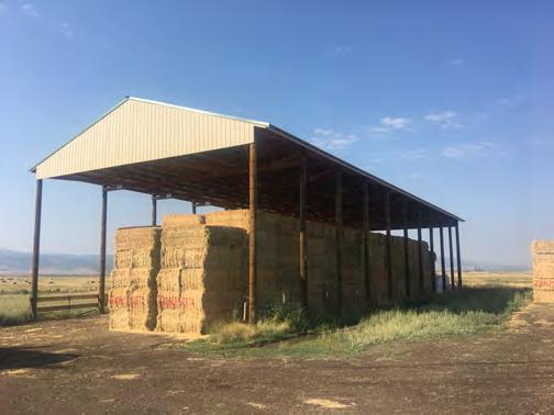 Storage Sheds and Barns Corrals, feed lot, and site improvements CULLINS RANCH
