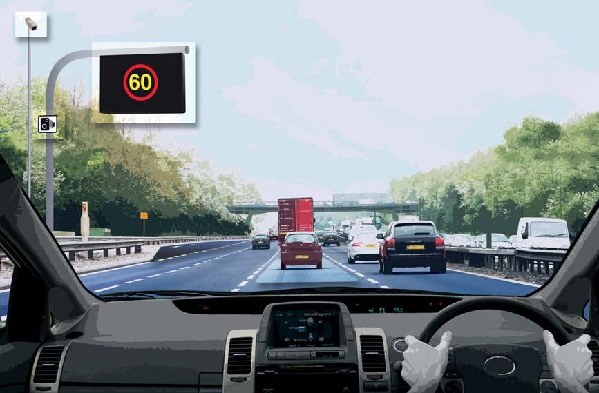 What the system will typically include CCTV to monitor traffic conditions including during incidents Signed cameras monitor traffic speeds for enforcement purposes Signs mounted at the verge provide