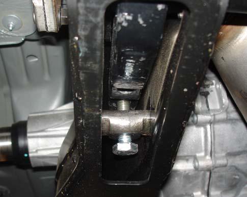 94-4327 Torsion Bar Key OE Adjusting Bolt 1/4 1/4 11. Measure the distance between the lower A-arm and the rubber bump stop.