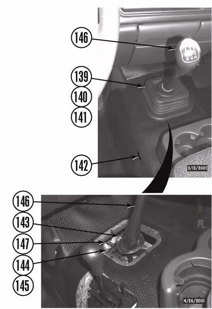 10. Under the cab. NOTE Step 10 is for vehicles with au