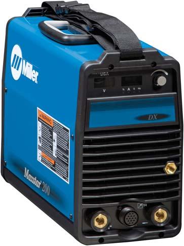 ARC & TIG Maxstar 200DX Part No: MR907354 FOR JOBS THAT DEMAND PRECISION. AUTO-LINE POWER MANAGEMENT Automatically compensates for various input voltage. Suits jobsite and generator power.