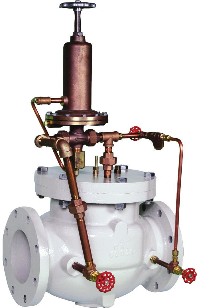 Flow Control Valves The VAG GA Industries Rate of Flow Control Valve limits the flow to the downstream system, regardless of fluctuations in upstream or downstream line pressure.