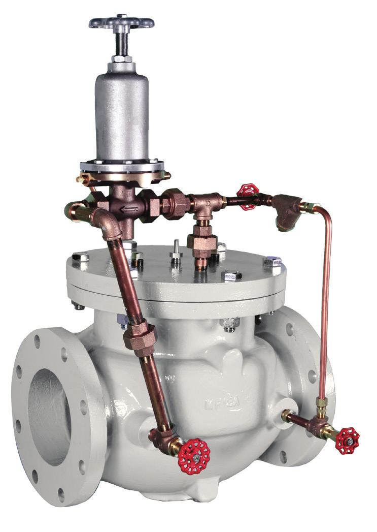 Pressure Reducing Valves The VAG GA Industries Pressure Reducing Valve functions to reduce a higher upstream pressure to a lower, downstream pressure regardless of fluctuations in pressure or