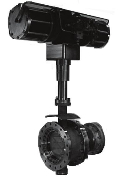 MAPAG Butterfly valve - Type BK For cryogenic applications