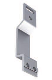 Attachment of conveyors to vertical tubes Aluminium brackets FAVBS.