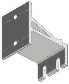 Side mounting brackets Reference for L FAAL 64 TC 64 64 FAAL 40 FBSB 40x40