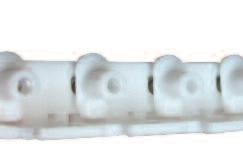 H 5 9 CM chain, width 83 mm not compatible with ranges FM and SM FB175 chains width 175 mm & FB295 chains width 295 mm Acetal chains Chain width Elastic limit (except with plastic pins) Natural