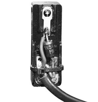 Sensors 1-4 (see Fig. 56) are mounted at a height of 29 mm from the frame side member, see Fig. 60. Sensor number 5 (see Fig.
