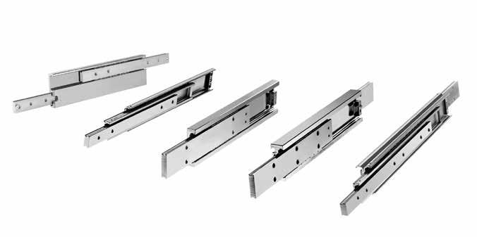 1 Product explanation Product explanation Partial and full extension guides of different types, as well as linear guide systems Partial extension guides Partial extension guides with a stroke of more