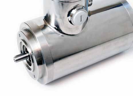 Stainless steel motors BJ-Gear A/S produces stainless steel gearboxes, actuators, brakes and machine feet.