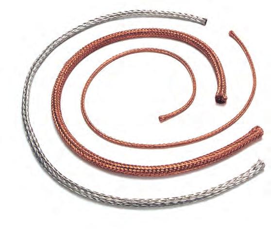 Flat and Round Braid The range of Mettex flat braids is extensive, from very fine single braids to heavy duty multiple braids.