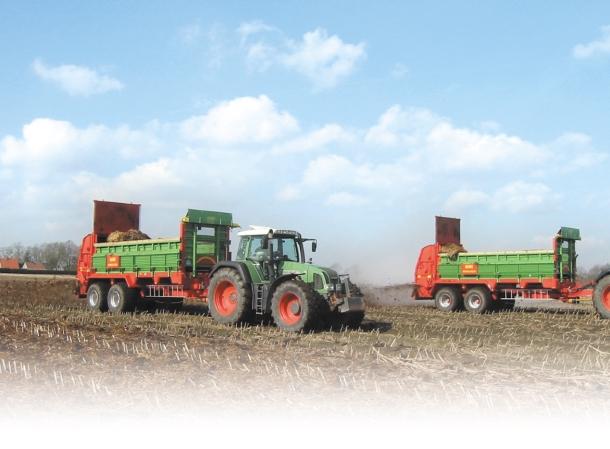 Large-capacity spreaders High performance universal spreaders For environmentally-safe precision spreading of all suitable bulk materials.