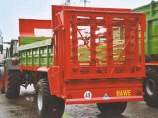 HAWE farmyard manure spreader Top performance-long working life For farms applying farmyard manure only, HAWE offers spreaders with capacities from 7.5 17.5 m 3.