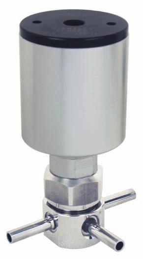 DV74 SERIES Stainless Steel Ultra High Purrity Diaphragm Valves GENTEC Valves Product Features Suitable for ultra high purity applications 316Lstainless steel enhances weldability and resistance to