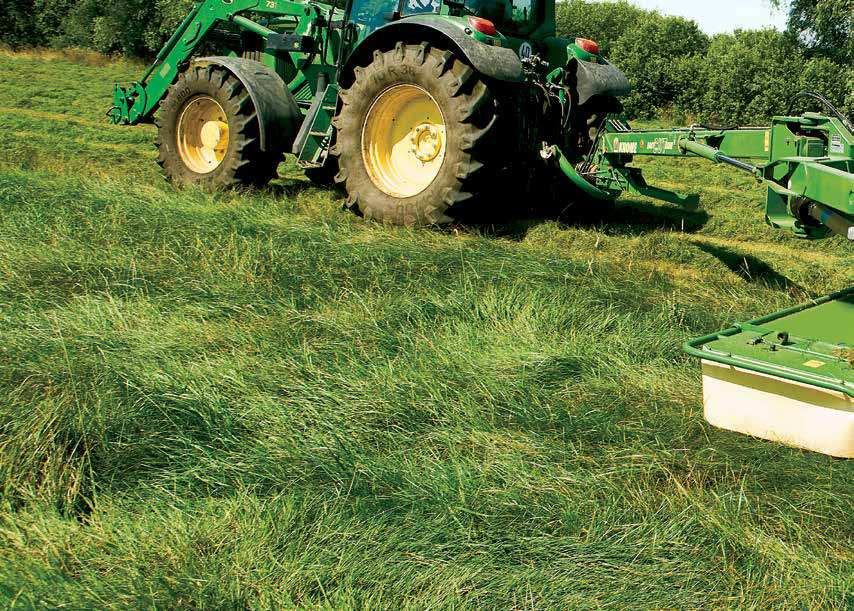 At the heart of high-quality forage is a perfect, clean cut. Krone s cutterbars deliver outstanding performance both in short- and long-stemmed crops.