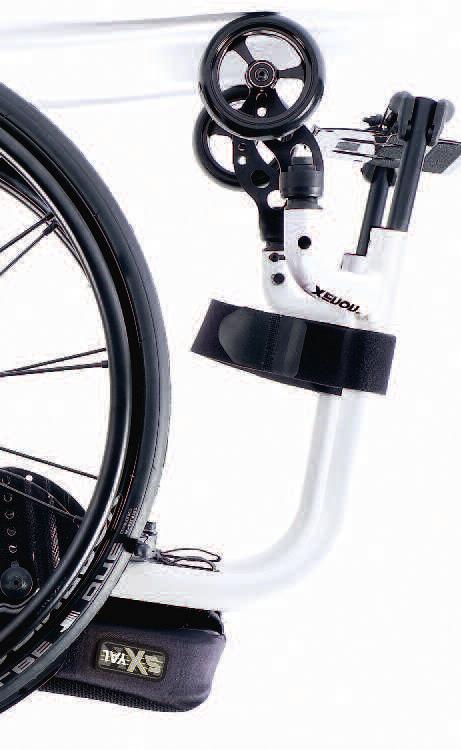LIGHTEST FOLDING WHEELCHAIR IN ITS CLASS* How do you achieve a folding wheelchair that weighs as little as 20 pounds?