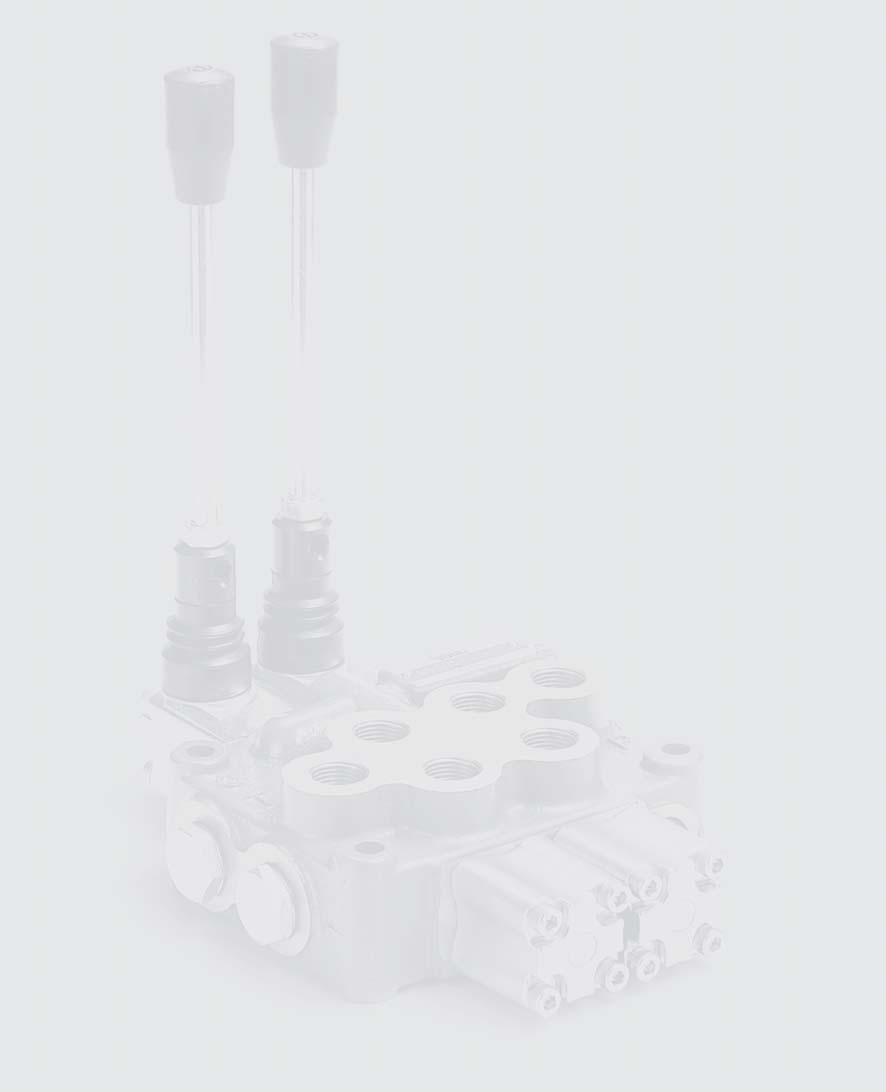 M-3 hapters Monoblock Directional ontrol Valves Working condition.5 Ordering code.6 Dimensions.9 erformance data.