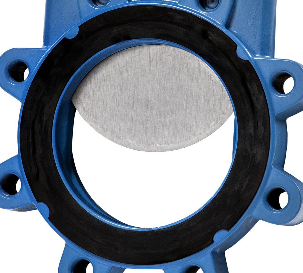 Knife gate valve WB14 Data is only for informational