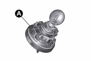 IN AN EMERGENCY DIRECTION INDICATORS Front To change the bulb, proceed as follows: turn the cover C fig.