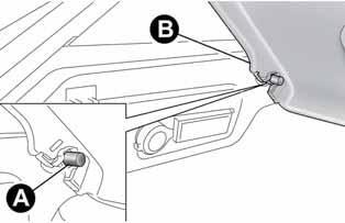 EXTENDING THE LUGGAGE COMPARTMENT The luggage compartment can be partially (1/3 or 2/3) or totally extended by splitting the rear seat.