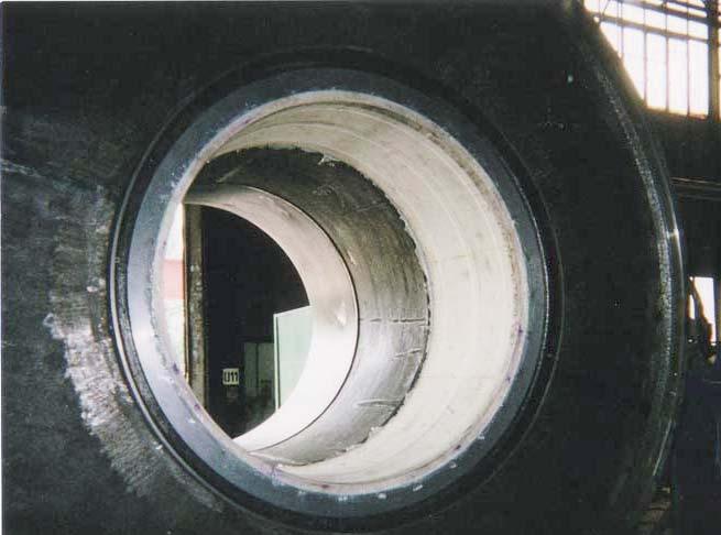 Thordon SXL bearing being installed in
