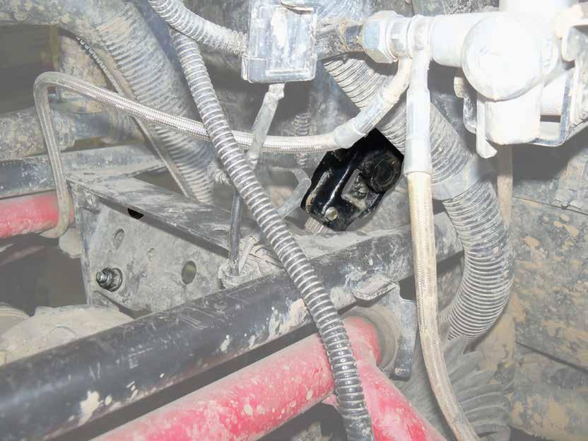- Remove Tie Rods from Spindles and Rack and Pinion. 2. Remove hardware from Lower U-Joint. 3.