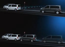 Na obrazovke sa zobrazia aj vodiace čiary, ktoré zobrazujú, ako točiť volantom. V prípade prekážky za vozidlom systém na základe jednoduchej žiadosti automaticky urobí priblíženie z ďalších uhlov.
