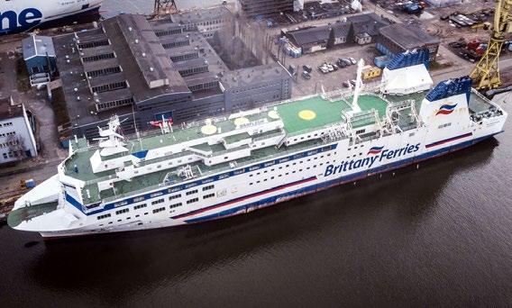 Brittany Ferries is a leading Breton shipping operator in the western part of English Channel, with a fleet of 8 passenger and car ferries, including one fast catamaran, and an extensive network of
