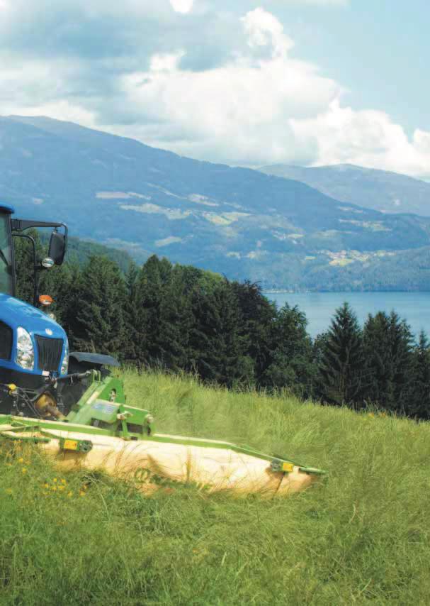 A SPECIFICATION TO MATCH YOUR DEMANDS COMPACT SIZE New Holland has long appreciated the value of packing as much potential power into as compact tractor package as possible.