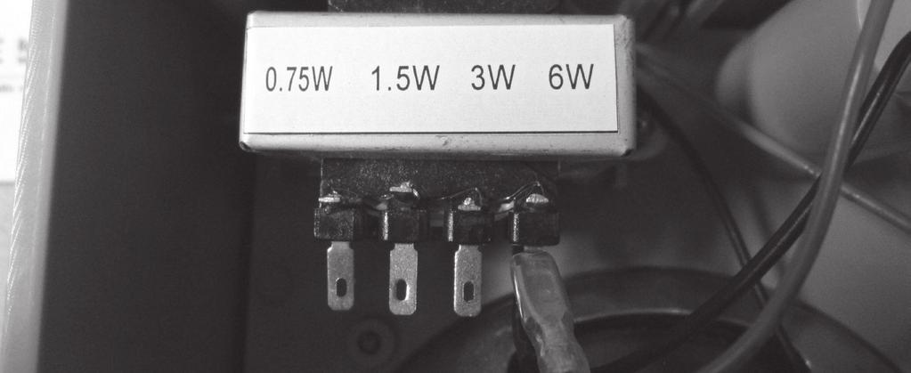 wire for the priority relais Optionally you can select the power tapping from the transformer: