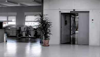 Gilgen automatic doors meet the highest quality, safety and security specifications.