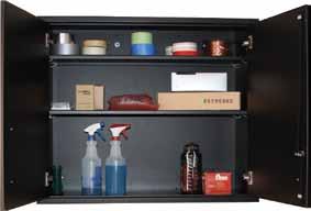 Our cabinets feature all welded construction from 16 and 18 gauge steel and a full