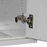 GMI incorporates top quality hardware components into all of our Dura-Tech cabinet