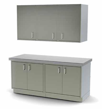 Stainless Steel Cabinets GMI manufactures a complete line of stainless steel cabinets.