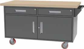 HD Bench w/hardwood Top Bench w/steel Top Bench w/laminate Top Bench w/robotics Top - See Page 6 Additional Lower Shelf 4 h Back and End Rails Add To Part Number for 400 Lb Glide Option MG-88.M MG-88.