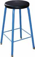1 26 h Fixed Height Stool 26 h Fixed Height Stool with Back Rest GST-100 Heavy Duty Shop Stool Features: All welded frame construction.