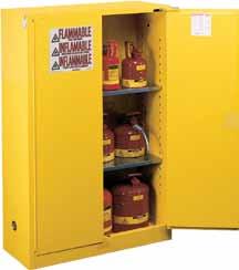 Flammable/Chemical Storage Cabinets Storage Cabinets Store your flammable liquids safely.