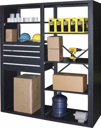 Modular Drawer/Shelving Storage Racks Our modular shelving system handles the storage of large bulk items, small parts, tooling, and