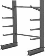 GMI offers a wide selection of upright heights and material storage arms to fit a variety of materials.