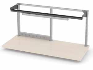 Dura-Flex Individual Components Dura-Flex Bench Backs Dura-Flex Back Support Frames Base uprights are notched front and back to allow accessories to be mounted to both sides - Uprights are available