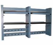 Accessories Cabinet Top Retainer Rail 2 high retainer rail provides a () sided back and end stop for all Dura-Tech and CB-series cabinets - Ideal for cabinets with caster kits - To order add the