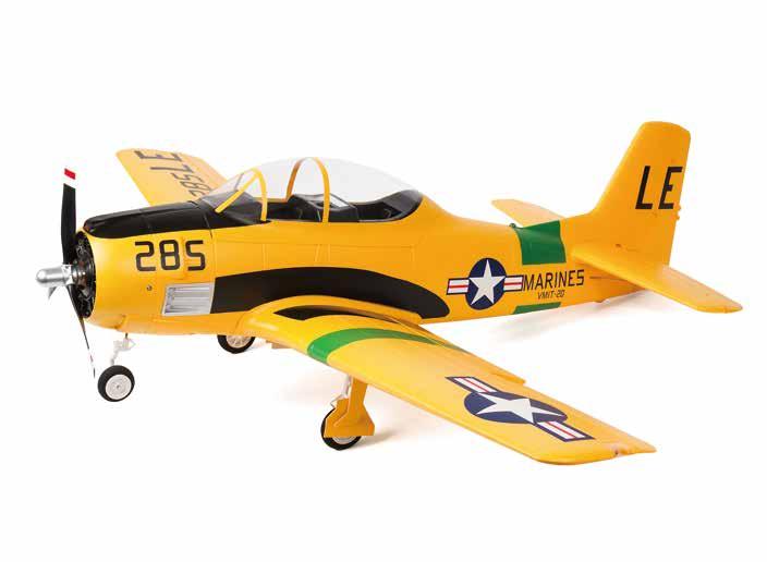 Congratulations, basic assembly of your T-28 Trojan is now complete.