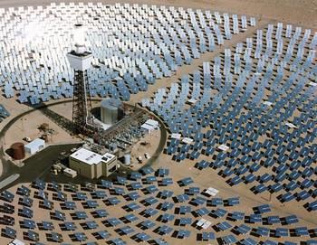 Solar power plants other solar parks Sun tower Green