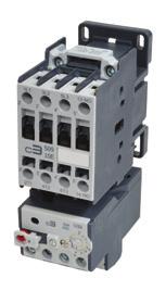 INTEGRAL AUXILIARY - Integral auxiliary contacts, 3 power poles + 1 auxiliary, are standard on all c3controls 9A to 25A non-reversing contactors.